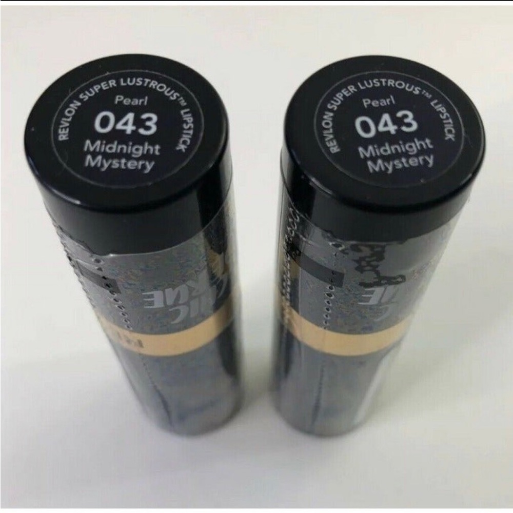 (2) REVLON Super Lustrous Lipstick Midnight Mystery (043)